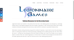 Desktop Screenshot of legionnairegames.com